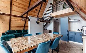 Karl'S Cabin By Black & White Panoramic